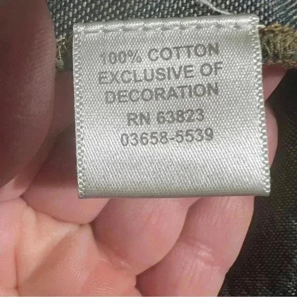 Christopher Banks Flowered Embroidery Dark Jeans Jacket Size Small - Picture 6 of 8